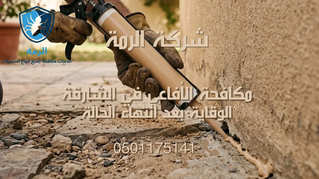 مكافحة الأفاعي في الشارقة: ماذا تفعل عند رؤية أفعى ومتى تحتاج إلى متخصص؟ 2 إغلاق فجوة عند قاعدة جدار خارجي كإجراء وقائي من دخول الأفاعي