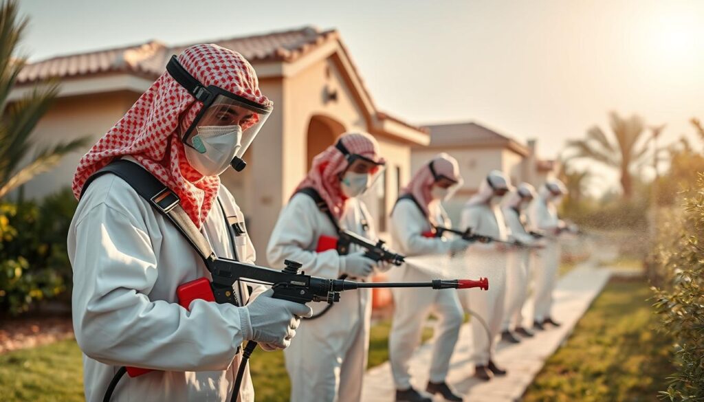 مكافحة الرمة الشارقة الامارات