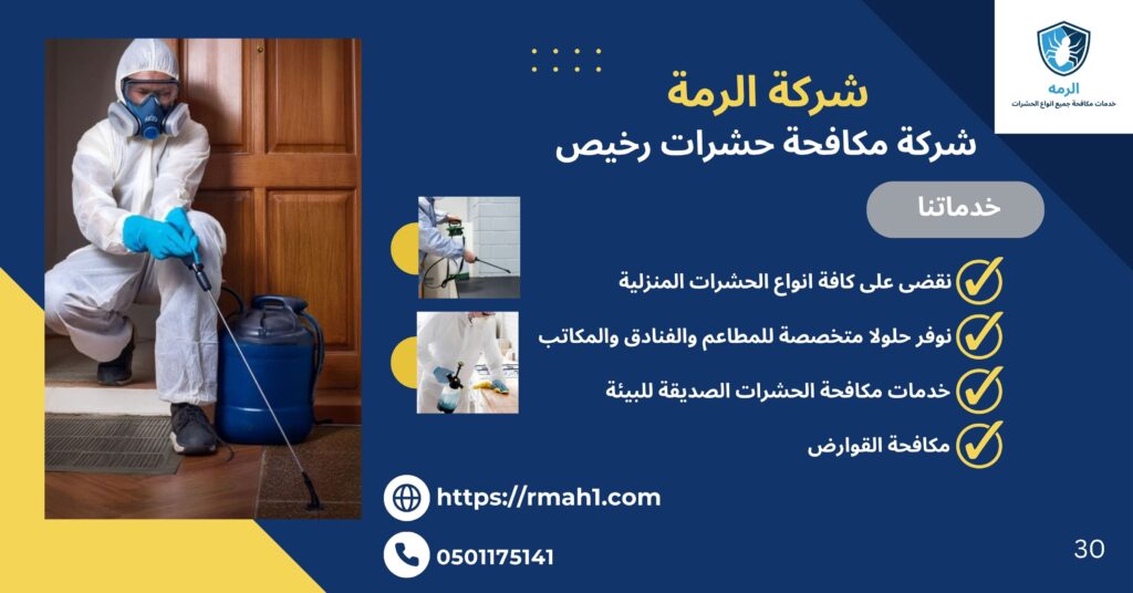 شركة مكافحة حشرات رخيص